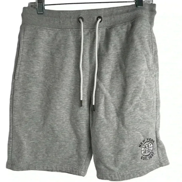 Aéropostale Men's Gray Fleece Sweat Shorts Size M Casual Summer Wear - Picture 5 of 7